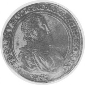 Talar 1578, Aw. Popiersie w prawo, Rw. Orzeł austriacki, Vog. 93.1