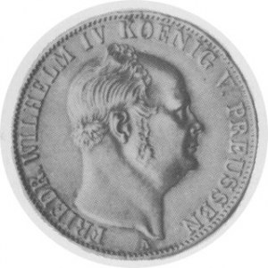 Talar 1855, Aw. głowa, Rw. Tarcza, Th. 260