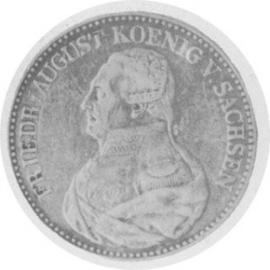 Vereinstaler 1824, Aw: Popiersie, Rw: Tarcza, AKS 30, Th. 303, Dav. 854