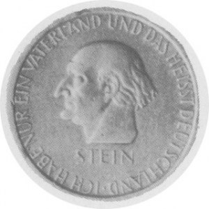 3 marki 1931, (Głowa Steina), J. 333