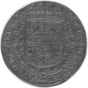 Talar 1628, Aw. Popiersie, Rw. Tarcza. Czap. 1583