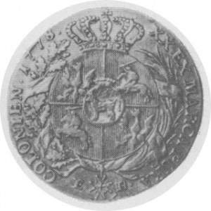 1/2 Talara 1778, Aw. Popiersie, Rw. Tarcza, Kop.. 415.8 (justunek)