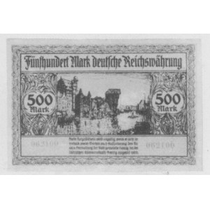 500 marek 1922, Ros. 713
