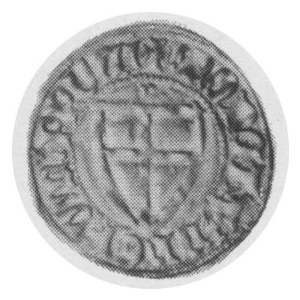 Szeląg j.w. ale w napisie, Malb. 386, Voss. 632