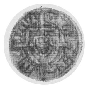 Szeląg, Aw. Tarcza wielkiego mistrza, Rw. Tarcza zakonna, mennica Toruń. Malb. 829.