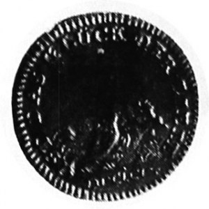 Trzeciak świecowy (dreier) XVIII wiek, Aw. Ptaki Rw. Ptaki w miłosnym splocie; śred. 11 mm, waga 0,75 g Saksonia ...