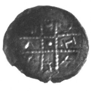 Denar,Aw. w krzyżu napis LODIZLAN/S, Rw. Dwie postacie z proporcem, Kop.99.la rrr,Gum.167, Str.174,