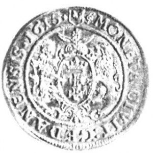 Ort 1615, j.w. ale tarcza herbowa owalna, Kop.267 II 2 r, Czap.1339, Gum.1383