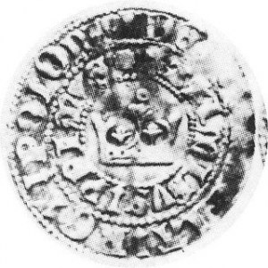 Grosz krakowski b.r.(Majnert?,późniejsze bicie) Rw.Korona,Rw.Orzeł piastowski