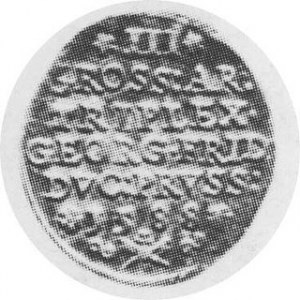 Trojak 1588 Aw.Głowa w prawo,Rw.Napis Saurma 5104
