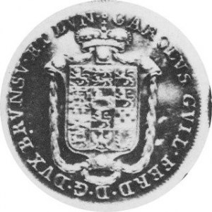 XVI Guten Groschen 1786 Aw.Ukoronowana tarcza herbowa.Rw.Napisy,Schön 367
