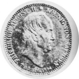 1/3 Talara 9.08.1854 Aw.Głowa w prawo, Rw.Napisy, Schön 134, AKS 119