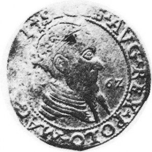 Trojak 1562 Aw.Głowa w prawo,Rw.Pogoń. Kop.45lllrr;T.18
