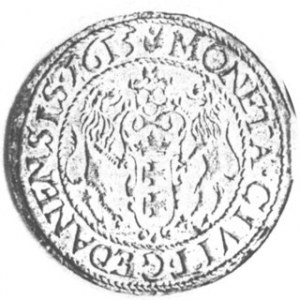 Ort 1615, Aw.Popiersie, Rw.Tarcza owalna Kop.267 II 2r; H.Cz.1339; Gum.1383