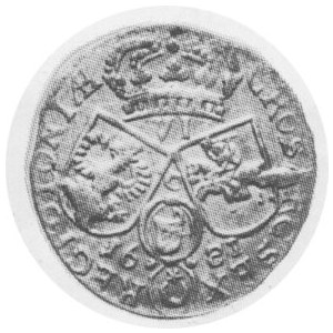 szóstak 1681 C m. Kraków, Kam.ll99R2