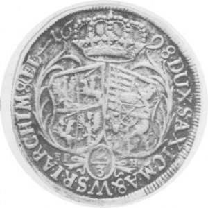 2/3 TALARA 1698; H.CZ.8747