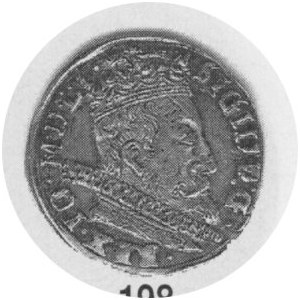 Trojak 1597.h.Chalecki i głowa wołu,Kop.229.lll.5r