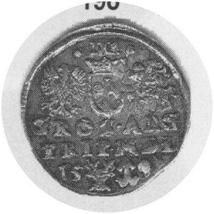 Trojak 1597.h.Chalecki i głowa wołu,Kop.229.lll.5r