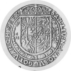 Talar 1642, H.Cz.—(jak 1834 ale PRVS), Kop.14.III. jak 3b ale cyfra 2 w dacie norm.,Kam/Kur.— (jak 100 ale cyfra 2 ...