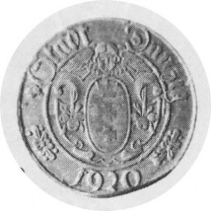 10 Fenigów 1920, „duża 10