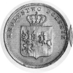 2 Złote 1831. Kop. 2748 Rl, minimalny justunek