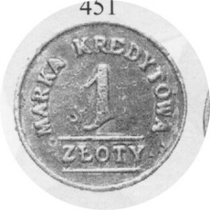 1 Złoty, AL, Bart. 178 R7. drobne uszkodzenia