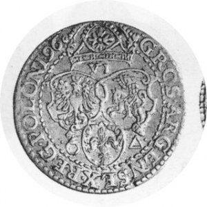 Szóstak 1596, m. Malbork, Duża głowa, Kop. 1240x Rl,80.00