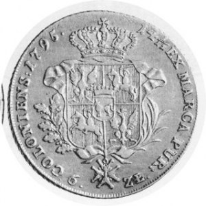 Talar 6 złotowy 1795, Kop. 2488 R