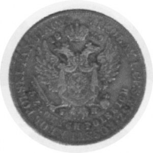 5 Złotych 1829, Kop.2707 Rl, min. justunek