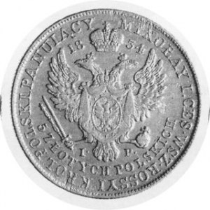 5 Złotych 1834 I.P., Kop.2714 R, min. justunek