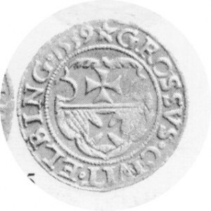 Grosz elbląski 1539, Kop. 7084, Kurp. 603 R