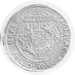 Talar koronny 1630 1 1, półpostać, Kop.1383 Rl, Kurp.1657 R (w napisie MASVR , NEG)