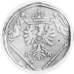 Talar koronny medalowy 1531, men. Bydgoszcz, „IMMOBILIS