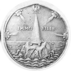 Talar koronny medalowy 1531, men. Bydgoszcz, „IMMOBILIS