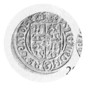 Półtorak ryski 1620, zamiast lisa mały herb Rygi, Kop. 8174 R3