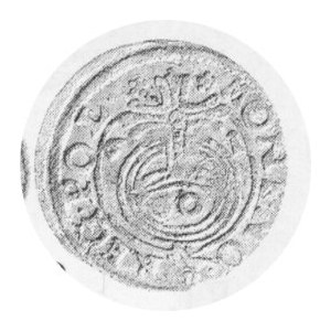Półtorak kor. 1661, obwódka przy jabłku, T.4 , Kop. 1568 R3 , Kurp. 64 R4
