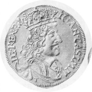 Dukat koronny 1656 IT / IC , men. Kraków, Kop.1869 R7, Kurp. 623 R7, Tyszk.400,
waga 3,41 g , bardzo rzadki dukat k...