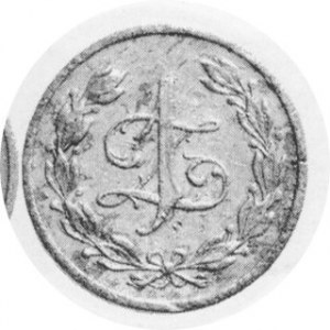 20 P.P. KRAKÓW - 1 Złoty, Bart. 16 R6, drobne wżery na rewersie