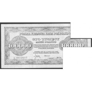 100.000 Marek pol. - 30.08.1923, Mił. 35, Par. 75