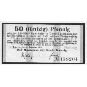 50 Fenigów - 9.12.1916, Ros. 705