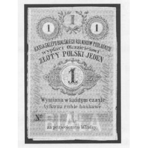 1 Złoty polski - 1865, Jabł. 65