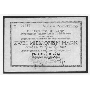 2 Miliony Marek - 17.08.1923, Meyer 3, plamy