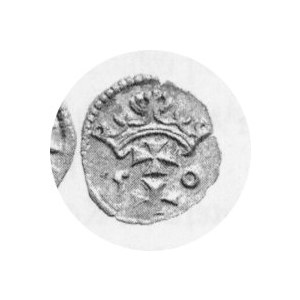 Denar 1550, Kop.7346 R5, CNG 81 II, częściowo zachowany połysk w tle