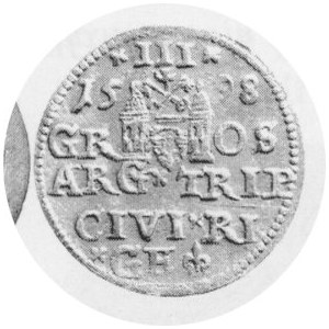 Trojak 1598, Kurp.2522 R