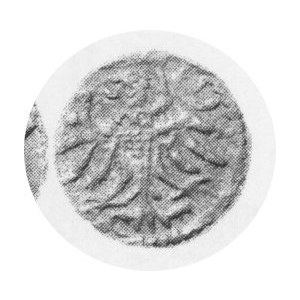 Denar gdański 1555, Kop.7351 R3, Kurp.926 R3