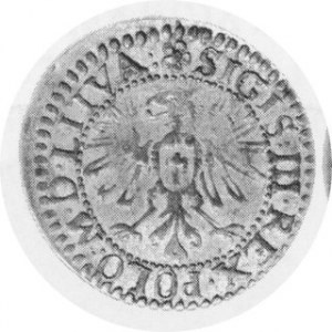 Grosz litewski 1611, Kop. 3493, Kurp. 2077 R, połysk menniczy w tle, staranne tłoczenie