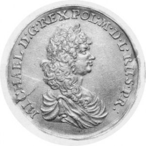 3 Dukaty medalowe, popiersie króla w prawo / popiersie królowej Eleonory Marii w lewo, waga 10,03 g , H.Cz.2395 R5,...