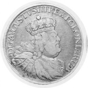 Talar koronny 1755 EDC, Kop.2137 Rl
