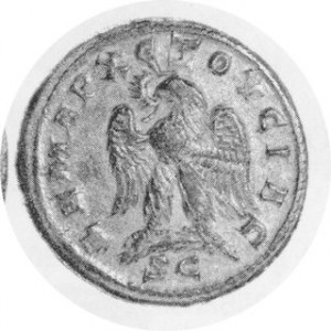 Tetradrachma Antiochii Syryjskiej, orzeł zwrócony w lewo, BMC 584