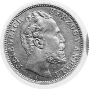 2 Marki 1876 A, J.19, moneta bardzo rzadka w tym stanie